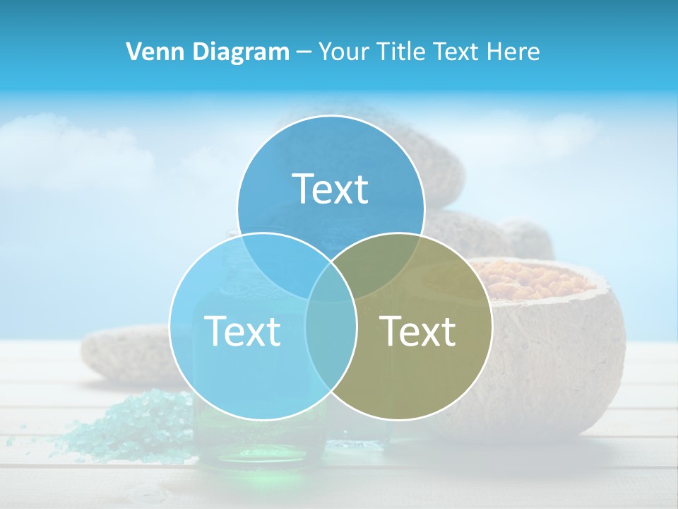 Minerals Summer Sun PowerPoint Template