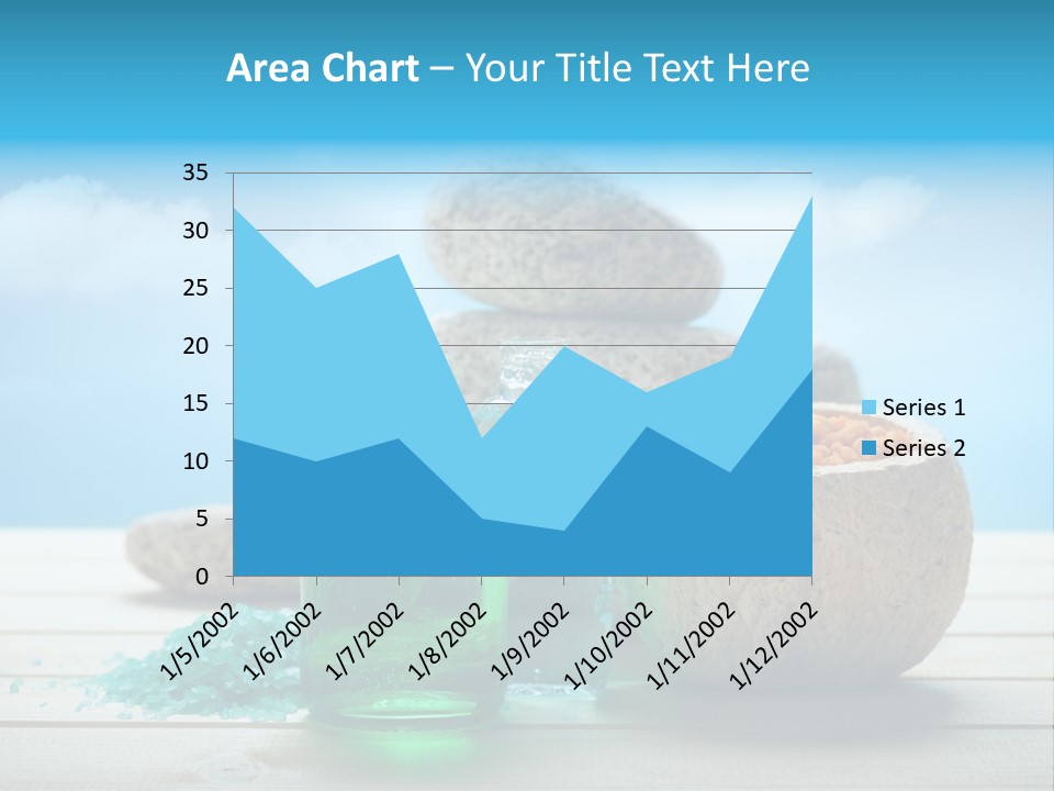 Minerals Summer Sun PowerPoint Template