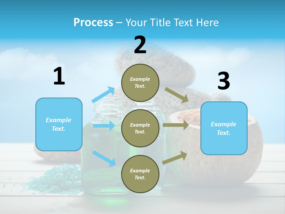Minerals Summer Sun PowerPoint Template