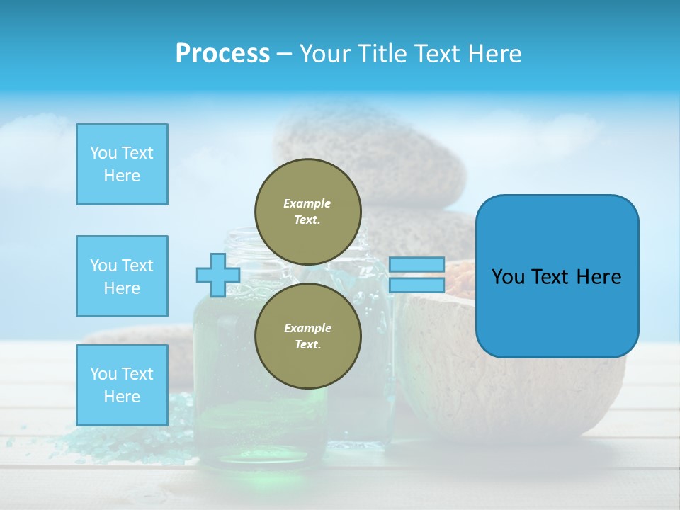 Minerals Summer Sun PowerPoint Template