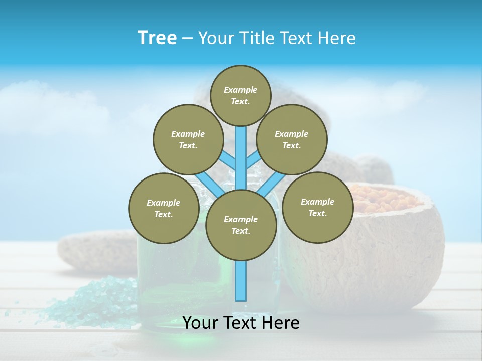 Minerals Summer Sun PowerPoint Template