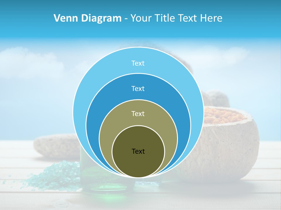 Minerals Summer Sun PowerPoint Template