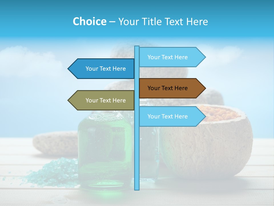 Minerals Summer Sun PowerPoint Template