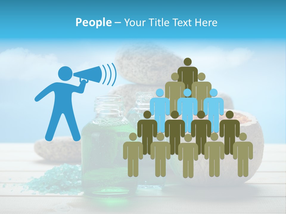 Minerals Summer Sun PowerPoint Template