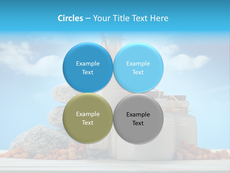 Medicine Beautiful Salt PowerPoint Template