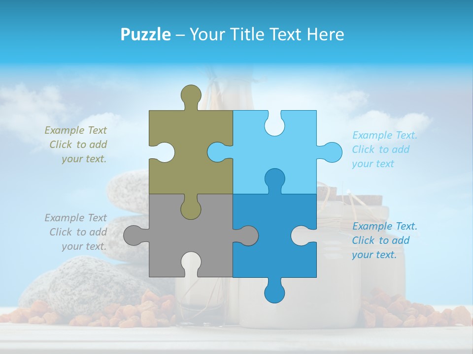 Medicine Beautiful Salt PowerPoint Template