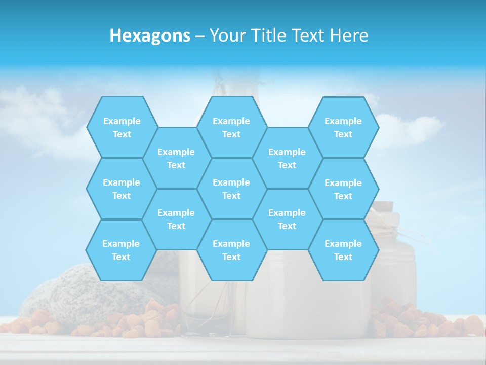 Medicine Beautiful Salt PowerPoint Template