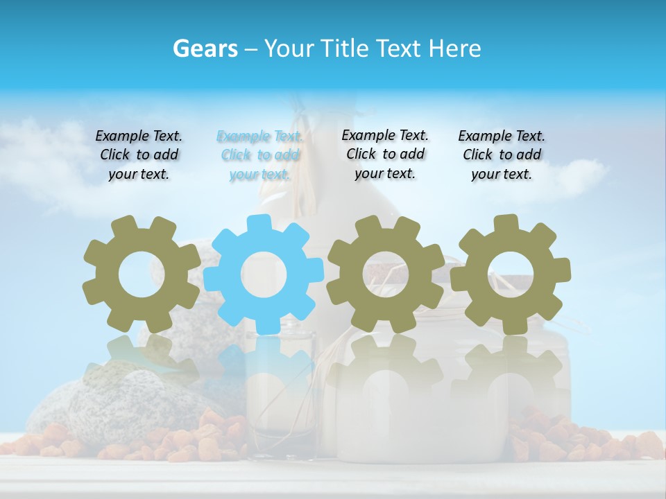 Medicine Beautiful Salt PowerPoint Template