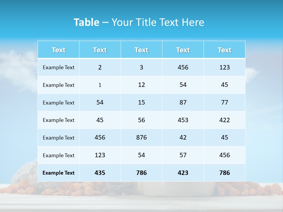 Medicine Beautiful Salt PowerPoint Template