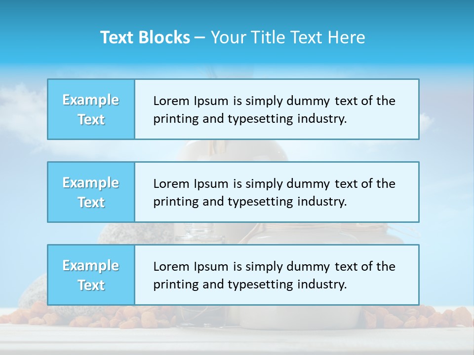 Medicine Beautiful Salt PowerPoint Template