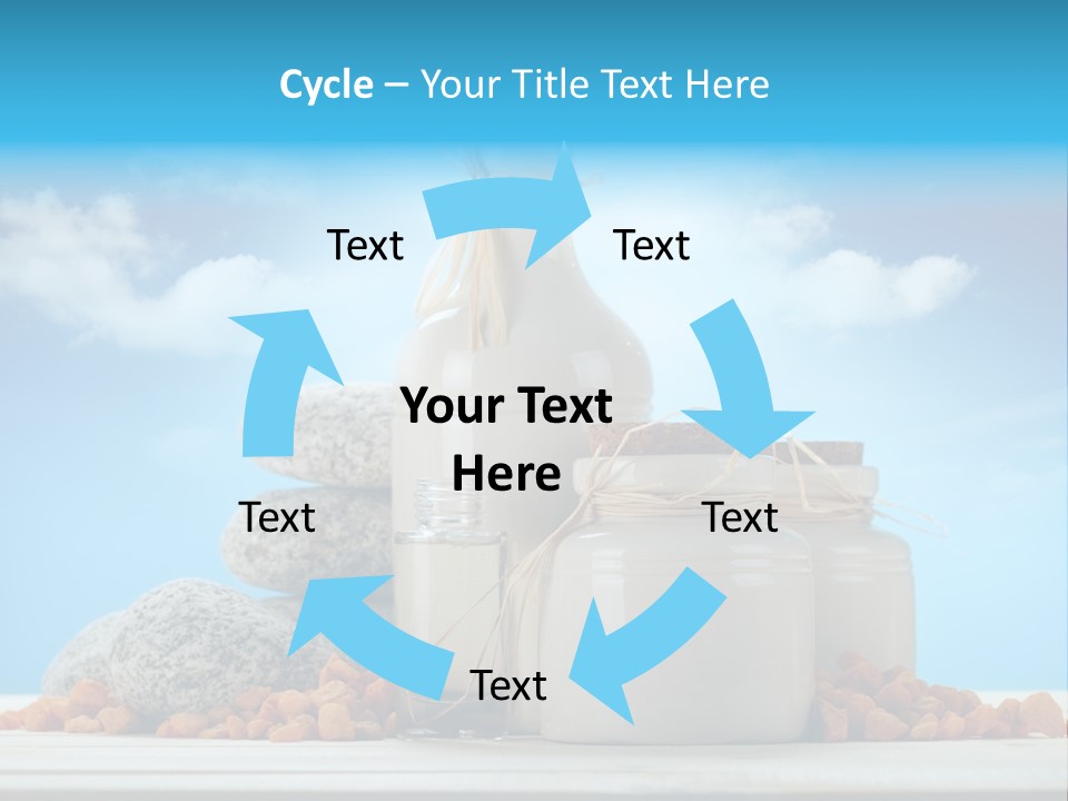 Medicine Beautiful Salt PowerPoint Template