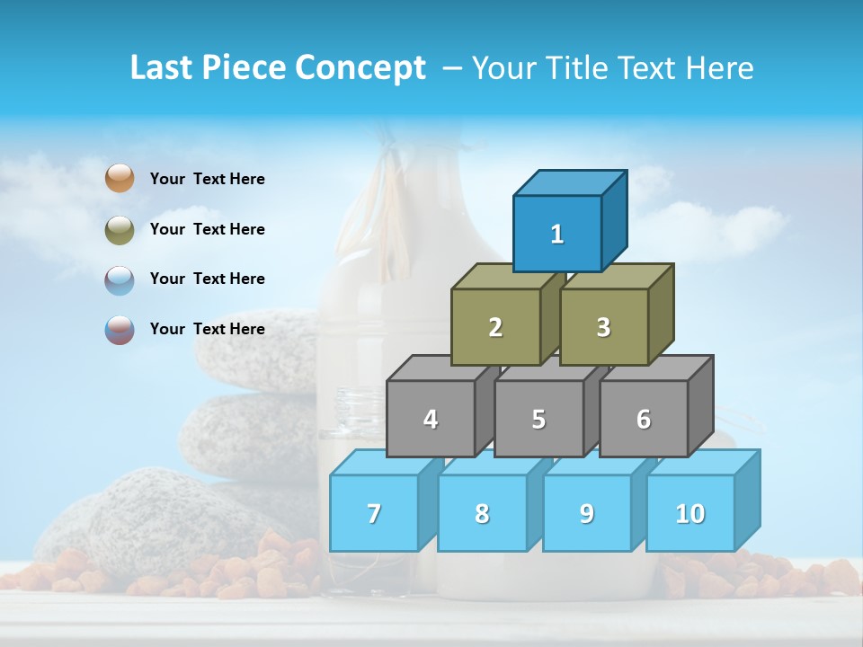 Medicine Beautiful Salt PowerPoint Template