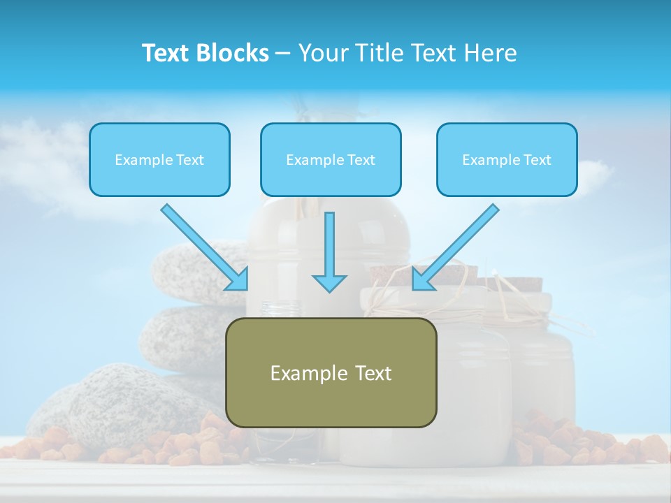 Medicine Beautiful Salt PowerPoint Template