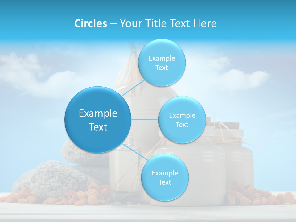 Medicine Beautiful Salt PowerPoint Template