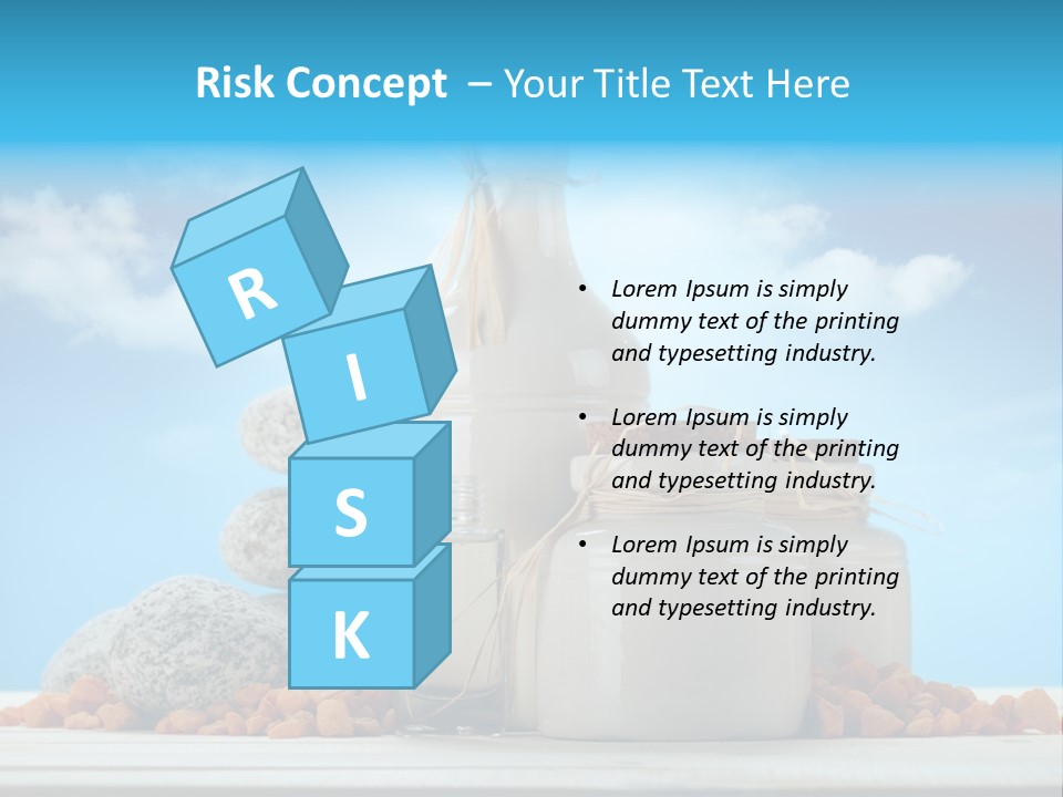 Medicine Beautiful Salt PowerPoint Template