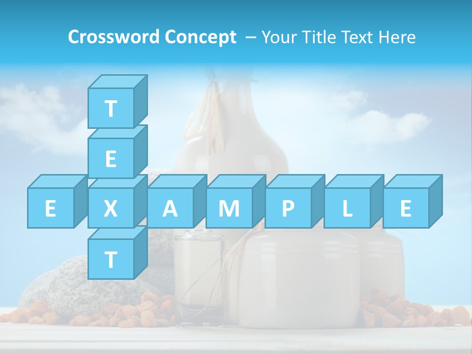 Medicine Beautiful Salt PowerPoint Template