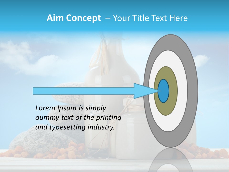 Medicine Beautiful Salt PowerPoint Template