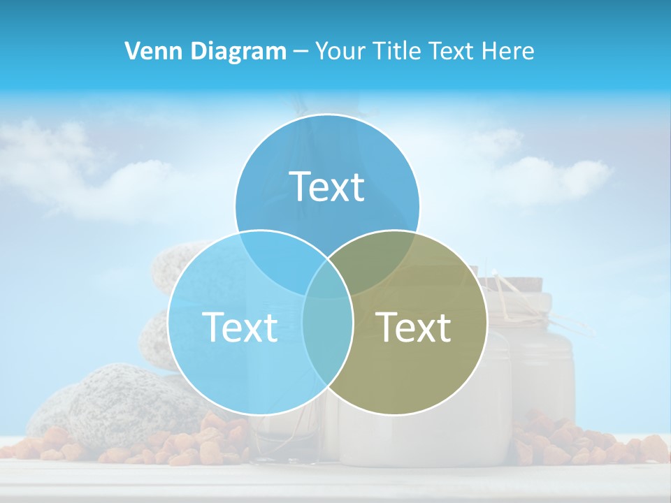 Medicine Beautiful Salt PowerPoint Template