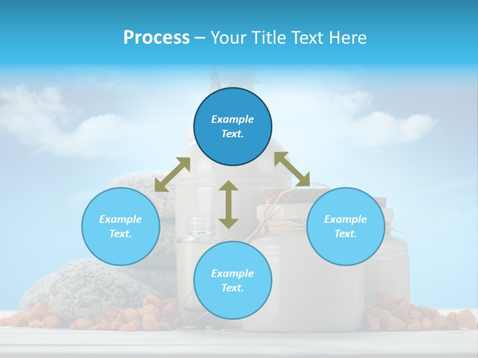 Medicine Beautiful Salt PowerPoint Template