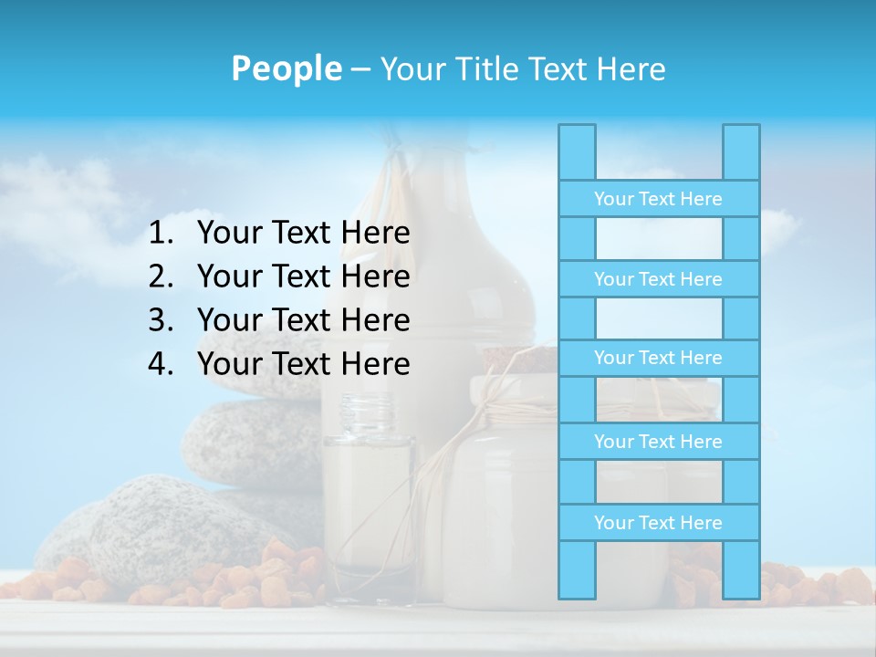 Medicine Beautiful Salt PowerPoint Template