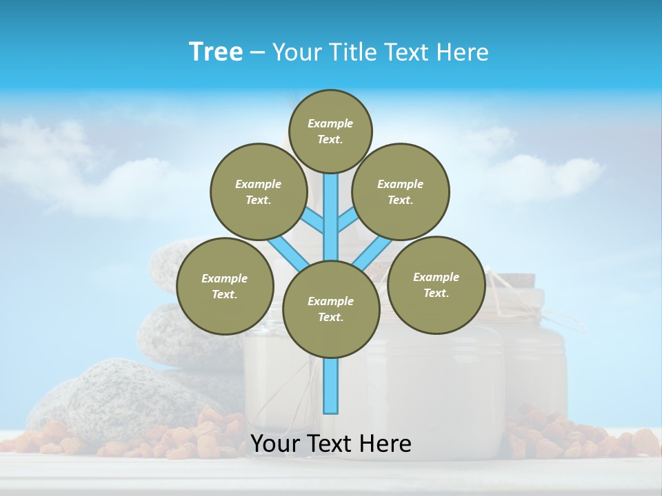 Medicine Beautiful Salt PowerPoint Template