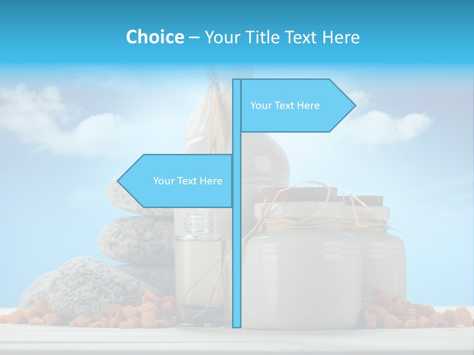 Medicine Beautiful Salt PowerPoint Template