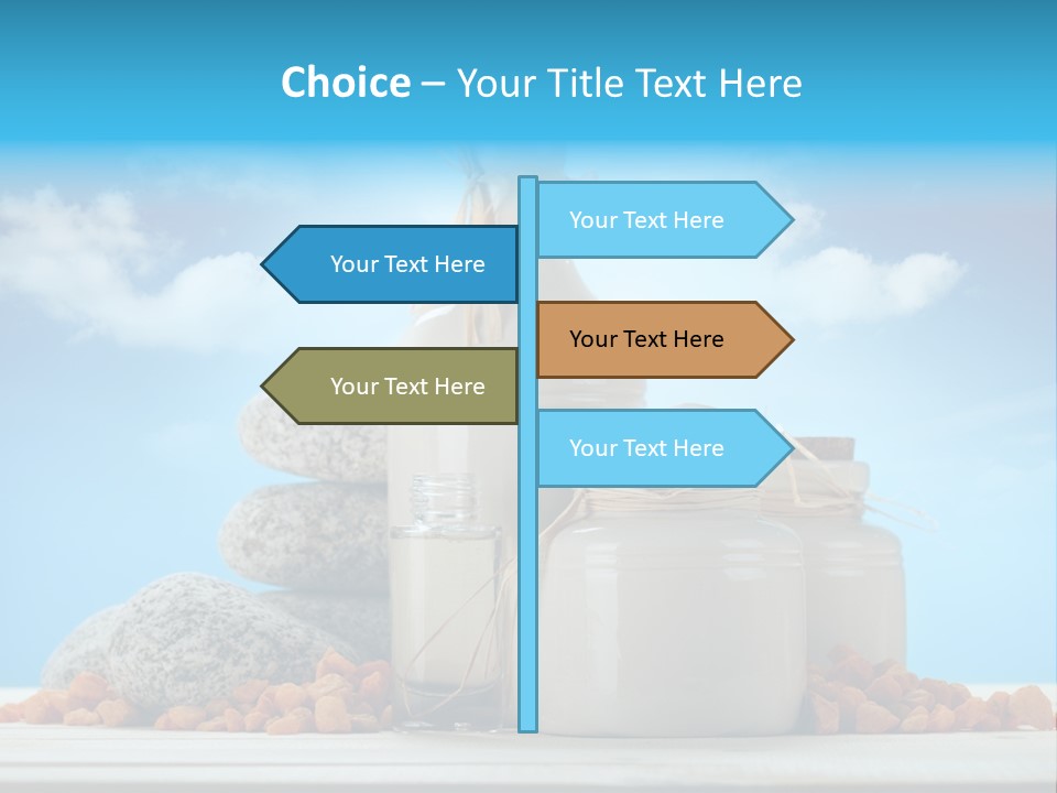 Medicine Beautiful Salt PowerPoint Template