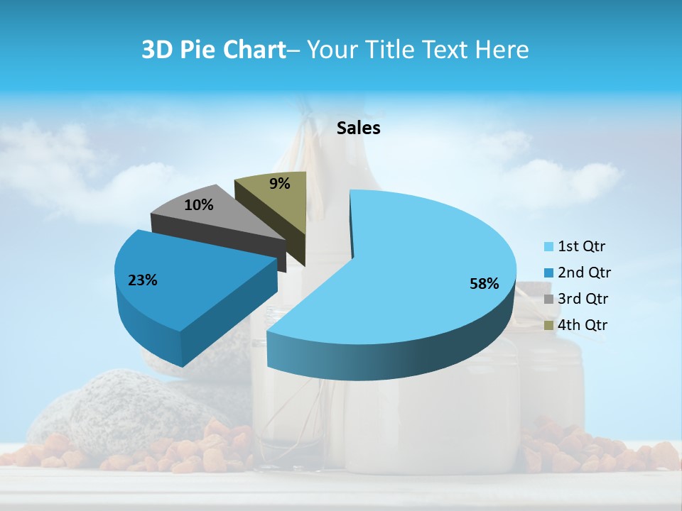 Medicine Beautiful Salt PowerPoint Template