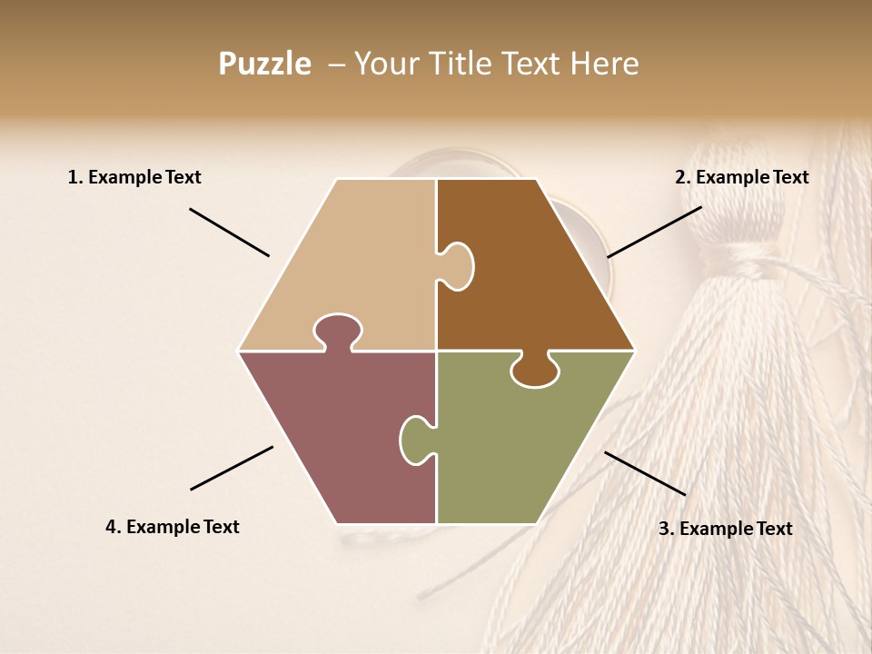 Elegant Celebrate Wedding Ring PowerPoint Template