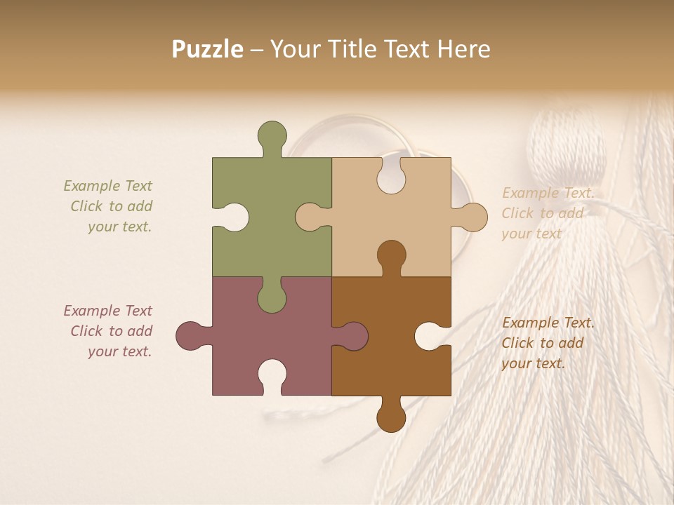 Elegant Celebrate Wedding Ring PowerPoint Template