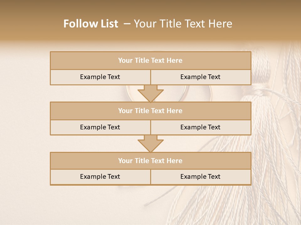 Elegant Celebrate Wedding Ring PowerPoint Template