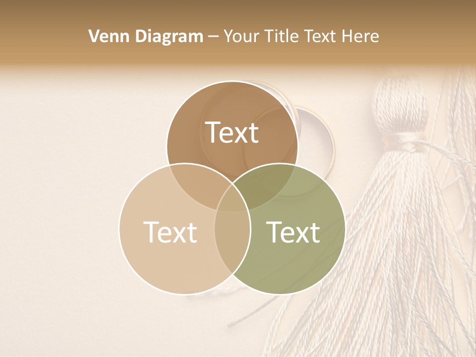 Elegant Celebrate Wedding Ring PowerPoint Template