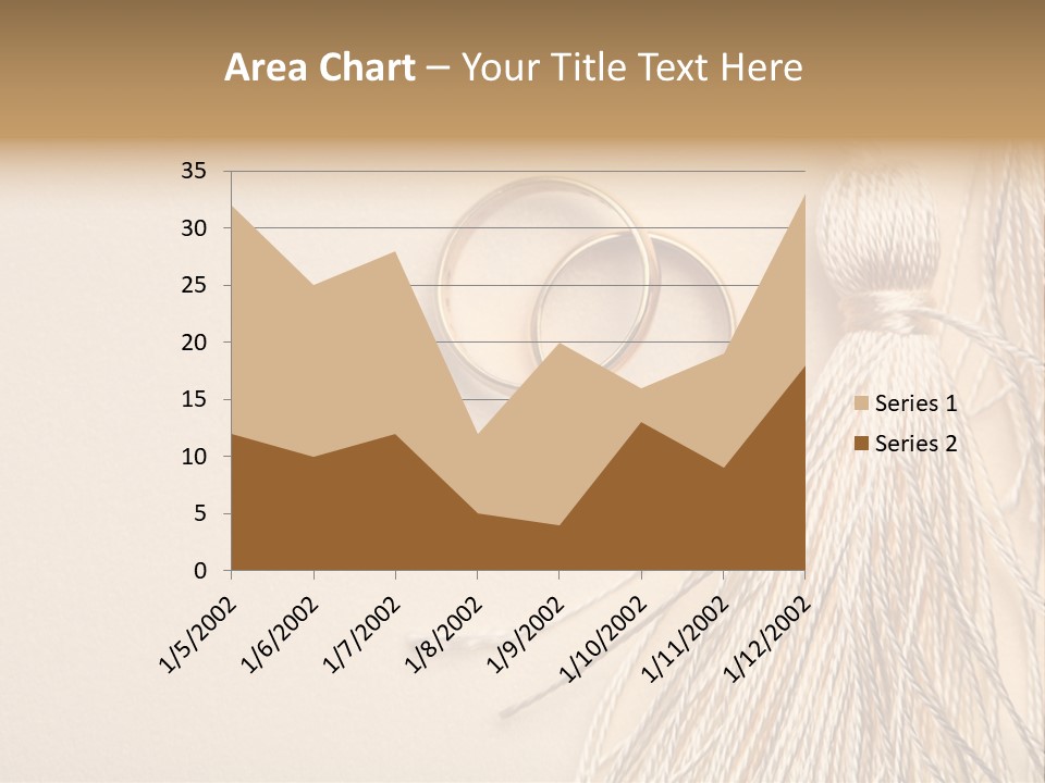 Elegant Celebrate Wedding Ring PowerPoint Template