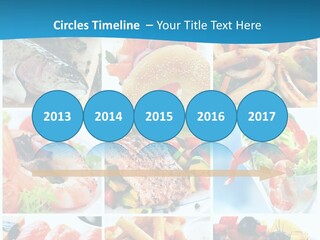 King Prawns Bagel Swordfish PowerPoint Template