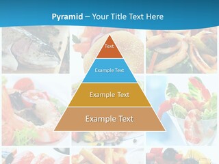 King Prawns Bagel Swordfish PowerPoint Template