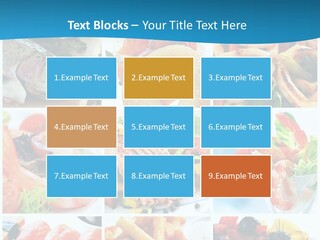 King Prawns Bagel Swordfish PowerPoint Template