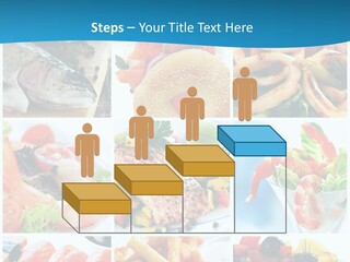 King Prawns Bagel Swordfish PowerPoint Template