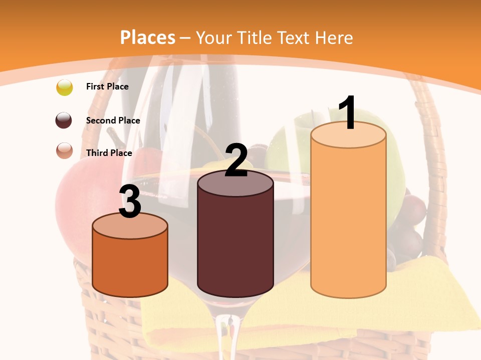 Wine Liquid Grapes PowerPoint Template