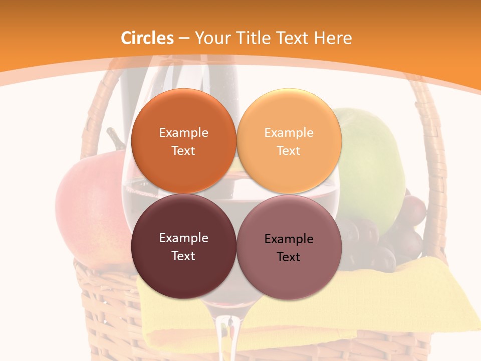 Wine Liquid Grapes PowerPoint Template