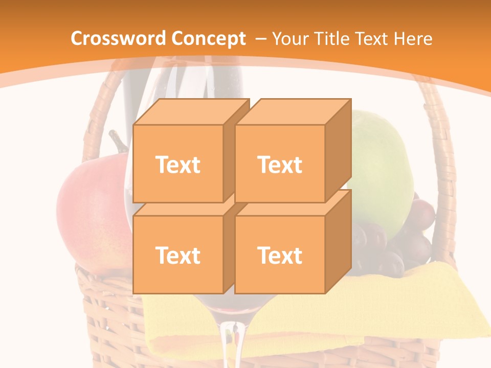 Wine Liquid Grapes PowerPoint Template