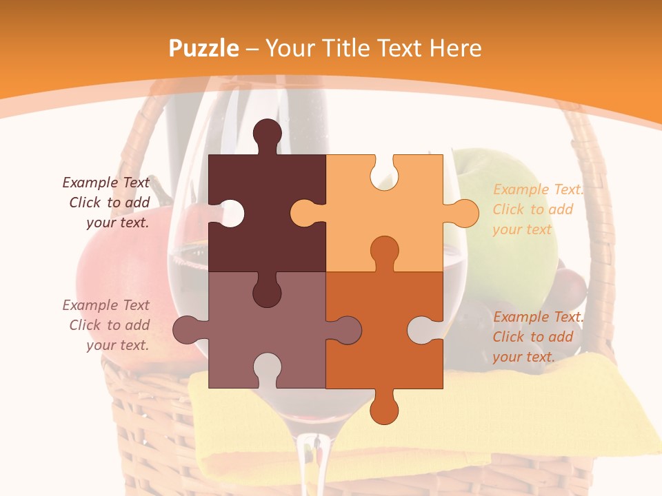 Wine Liquid Grapes PowerPoint Template