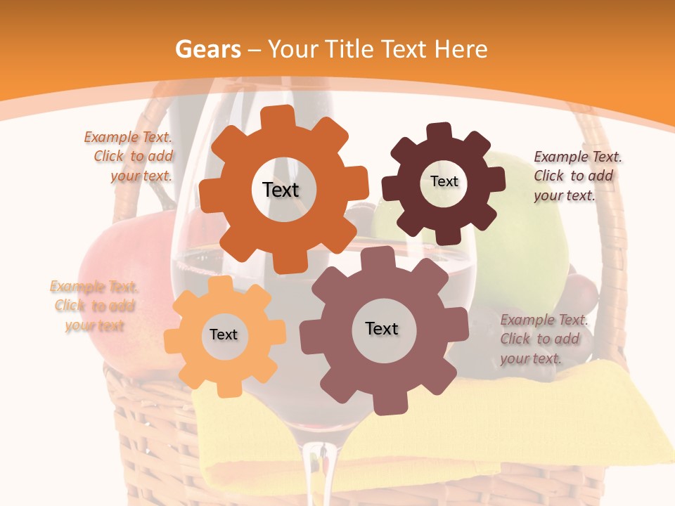 Wine Liquid Grapes PowerPoint Template