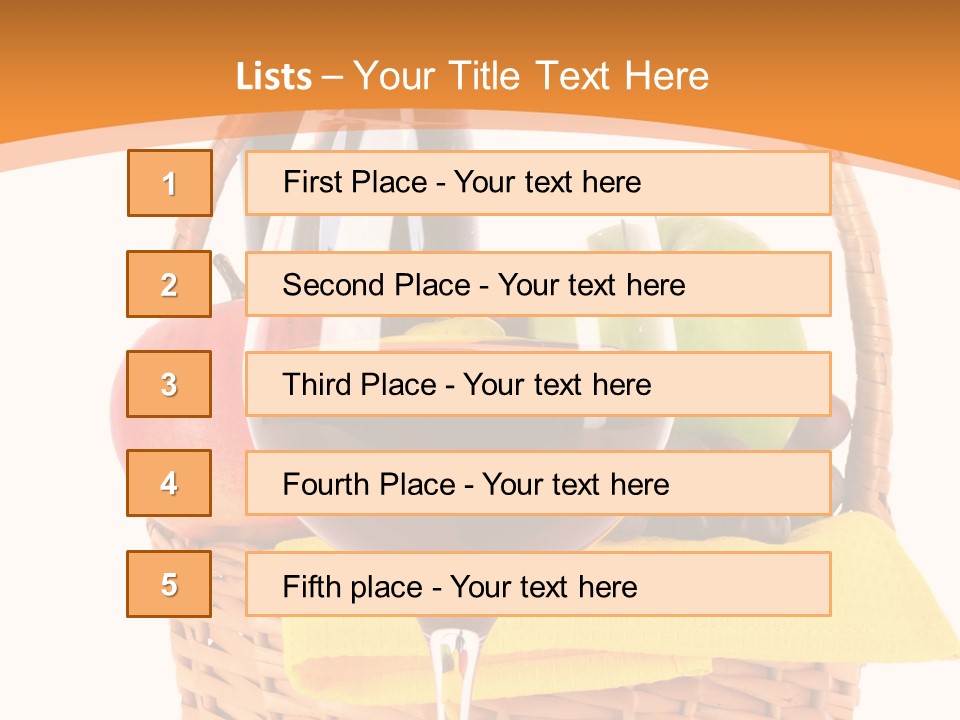 Wine Liquid Grapes PowerPoint Template
