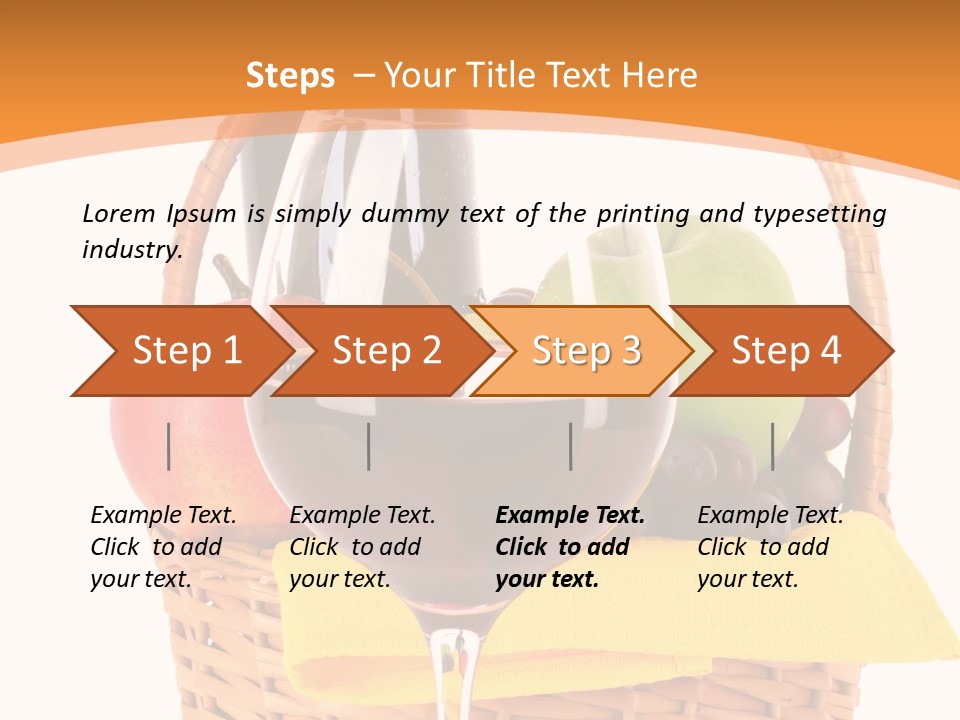 Wine Liquid Grapes PowerPoint Template