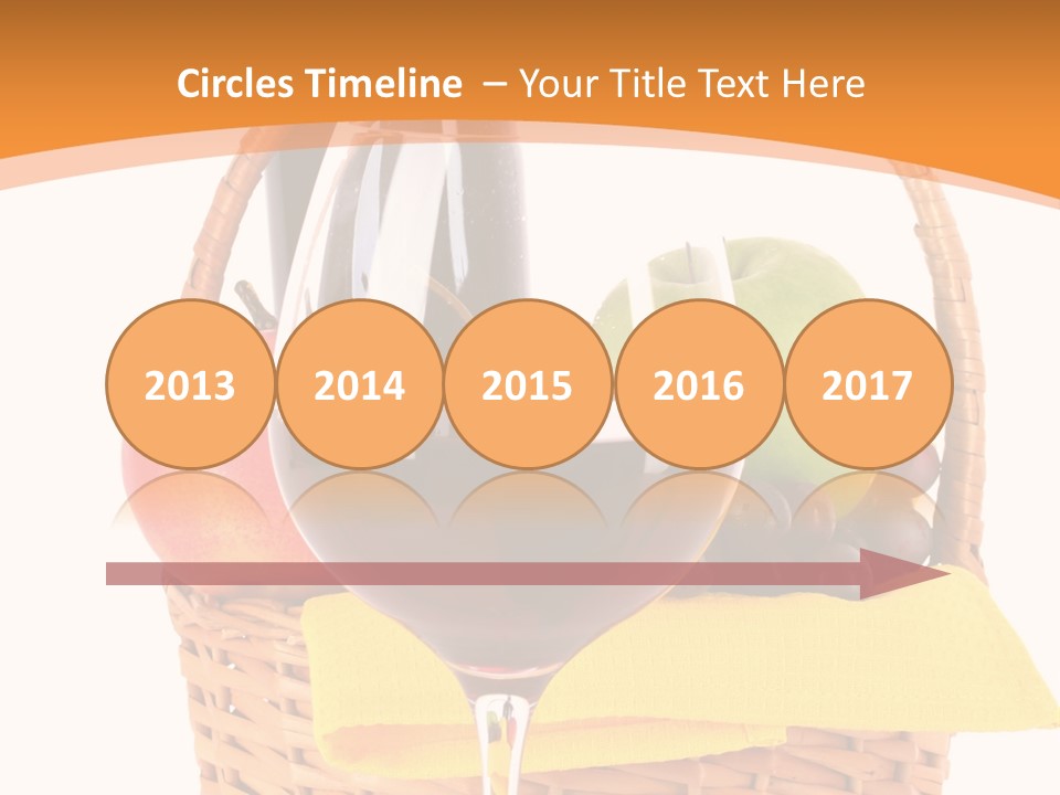 Wine Liquid Grapes PowerPoint Template