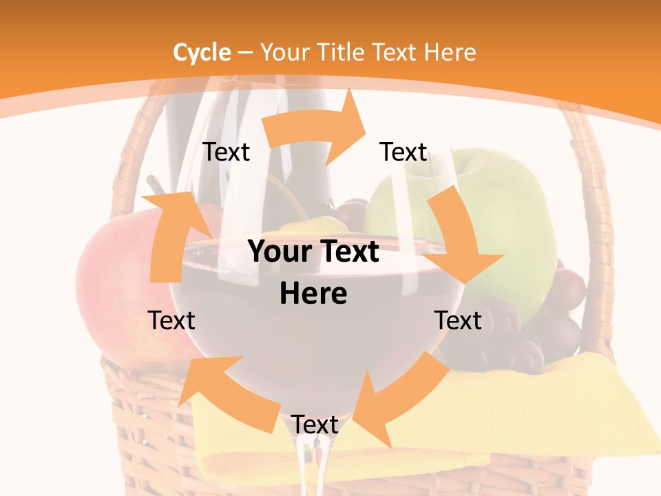 Wine Liquid Grapes PowerPoint Template