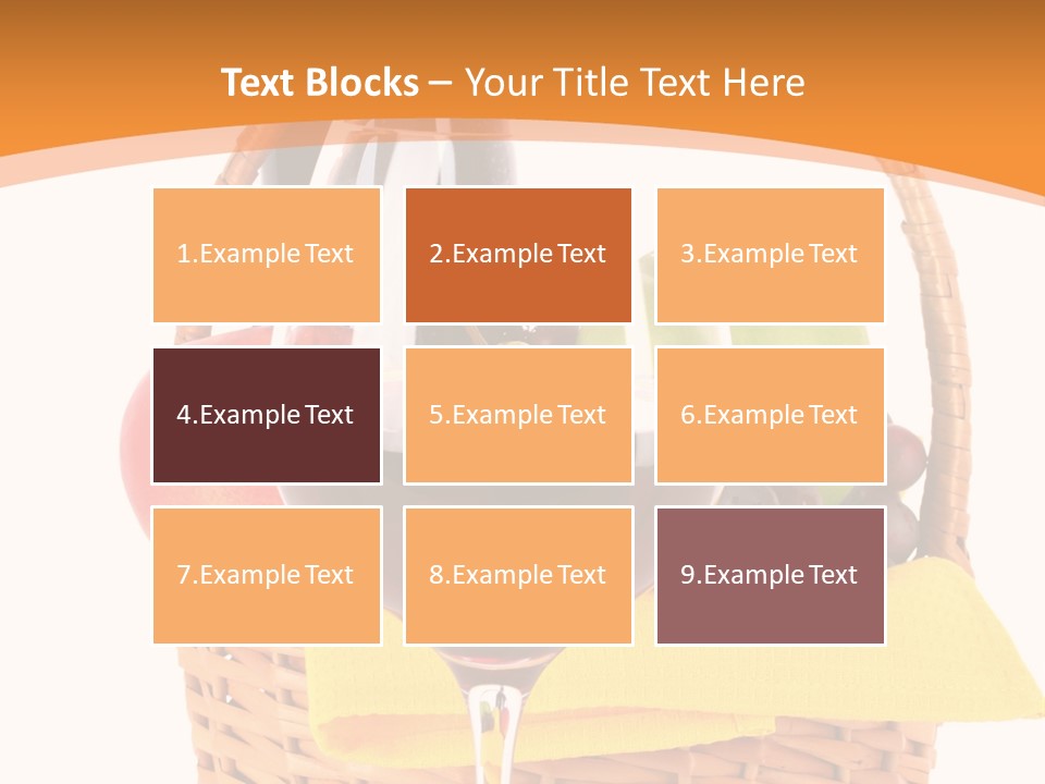 Wine Liquid Grapes PowerPoint Template