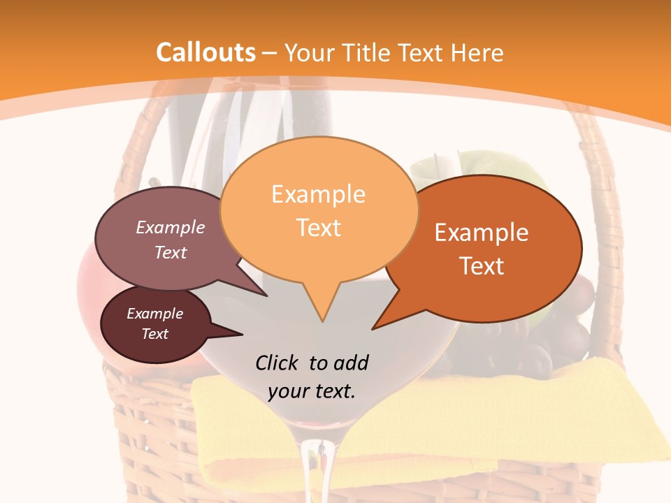 Wine Liquid Grapes PowerPoint Template