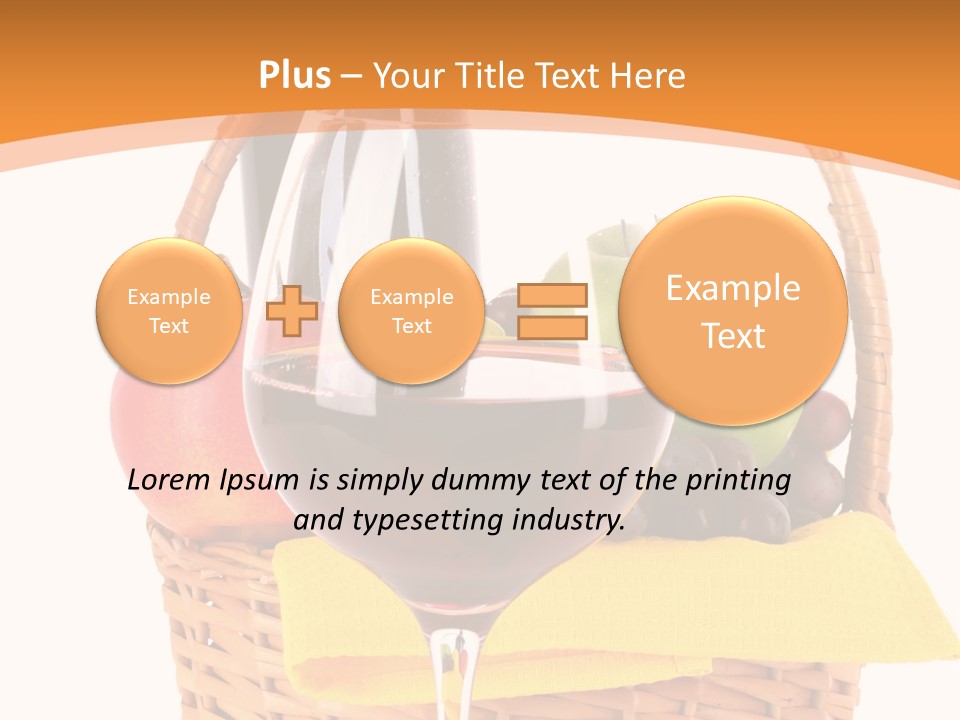 Wine Liquid Grapes PowerPoint Template