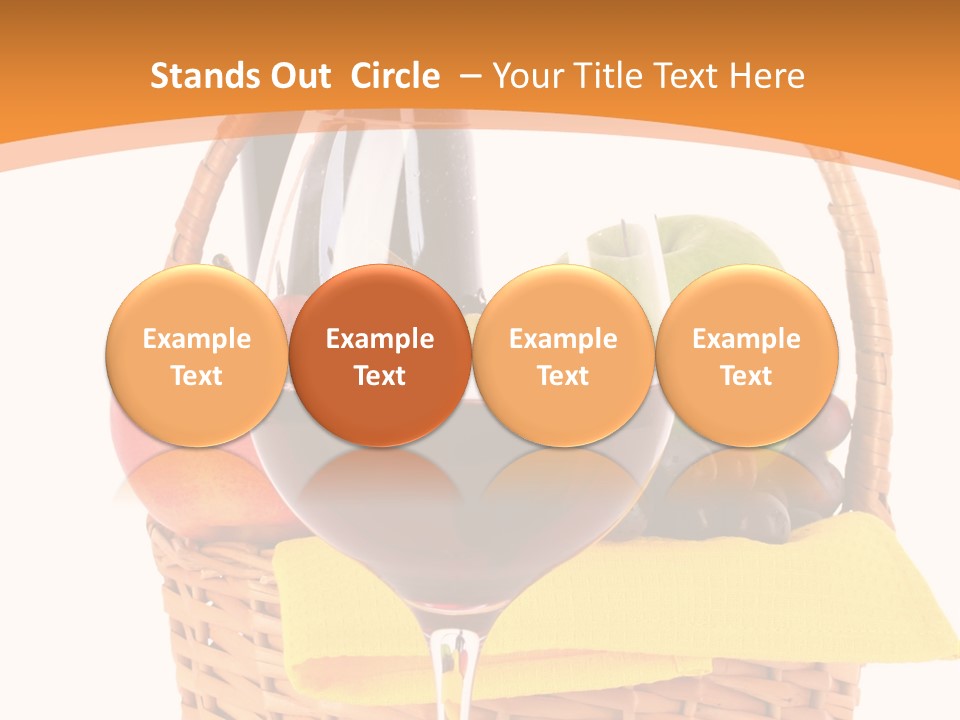 Wine Liquid Grapes PowerPoint Template